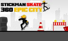Stickman Skate: 360 Epic City